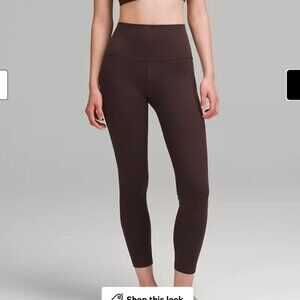 NWOT Lululemon Align High Rise Pant with Pockets 25"